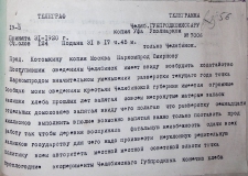 На пути к катастрофе: спор Челябинского губродкома и Наркомпрода о размере продразверстки (1920)