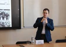Николай Антипин провел открытую лекцию по генеалогии для студентов