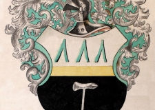 Герб рода дворян Демидовых - основателей уральских предприятий  горнозаводской промышленности